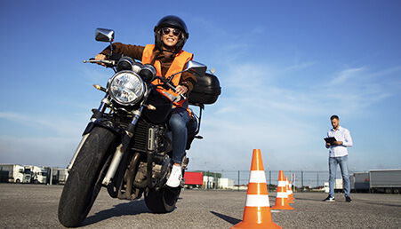 Fahrsicherheitstraining Motorrad